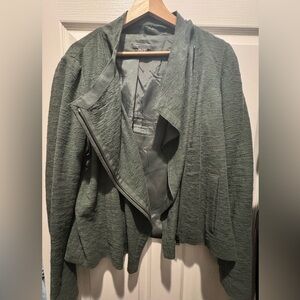 Vince Jacket Textured Moto style XL